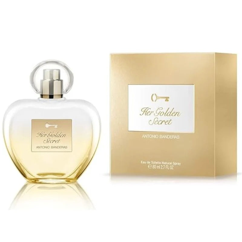 Antonio Banderas Her Golden Secret Eau De Toilette For Women